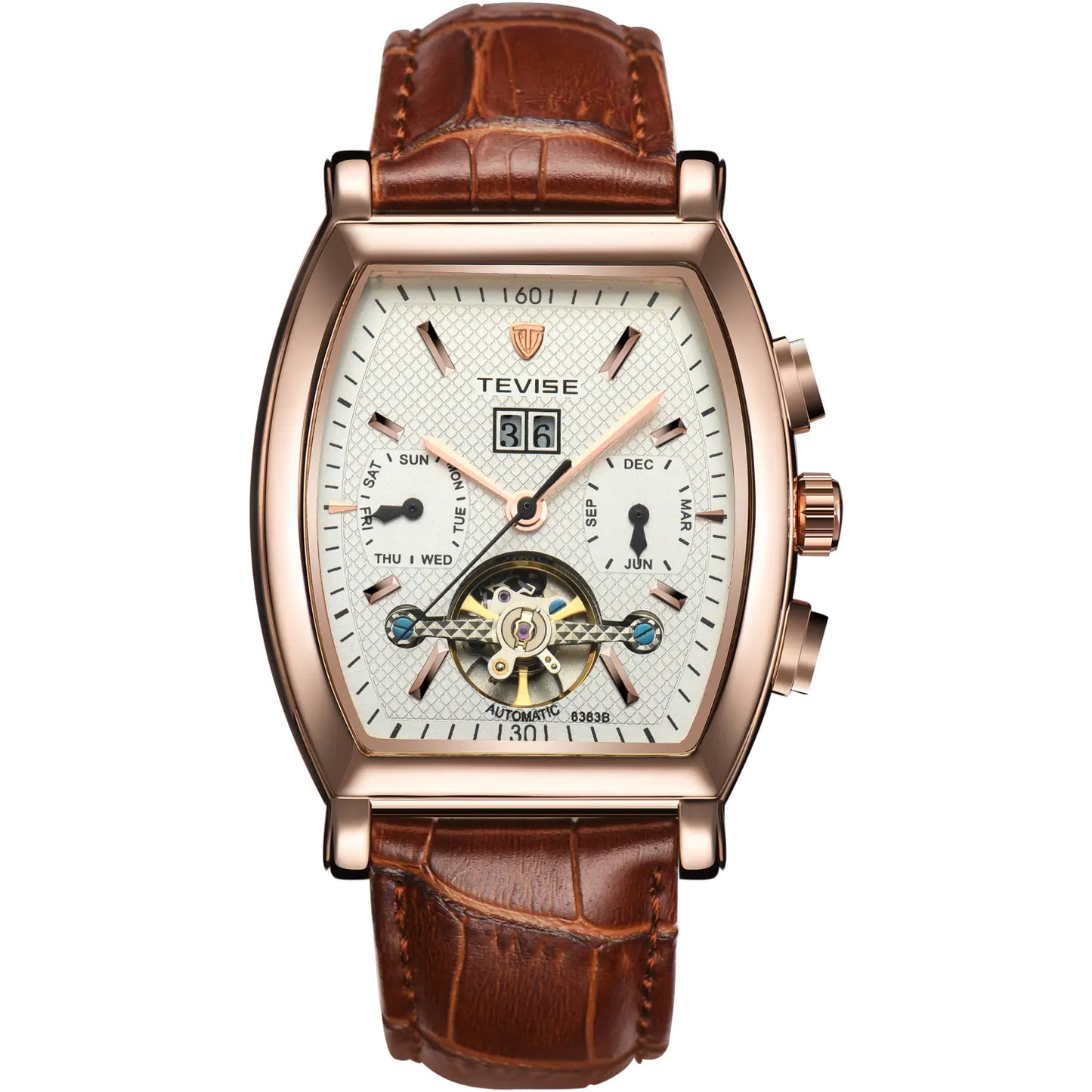 Tourbillon Watch, Multifunctional Waterproof Automatic Men's