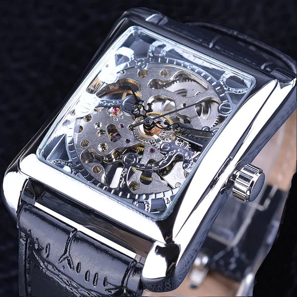 Swiss Mechanical Skeleton Watch