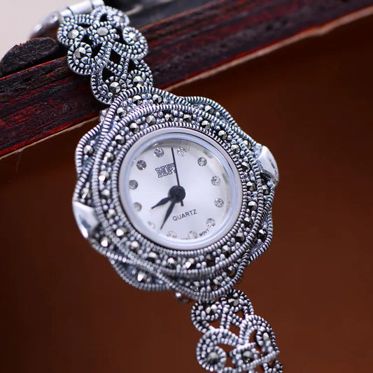Wholesale 925 Silver Vintage Women's Thai Watch