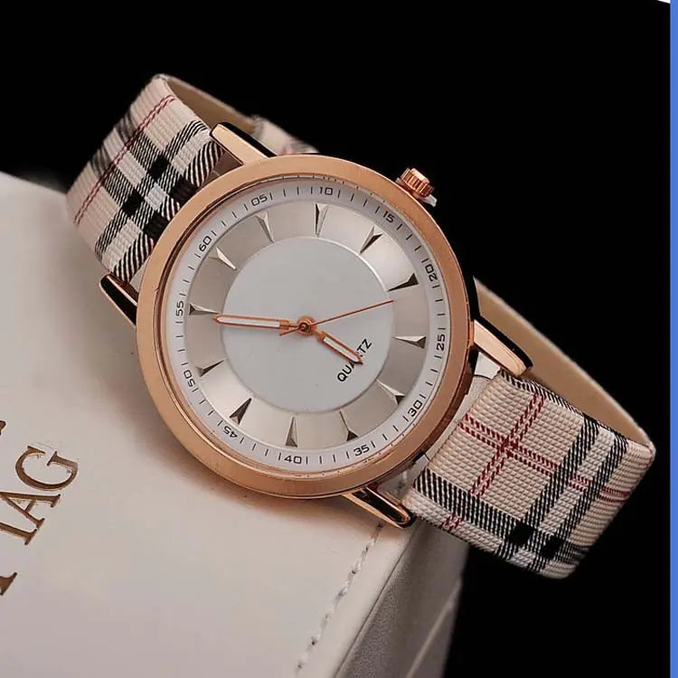 Trendy Watch with Markings Ideal Gift Item