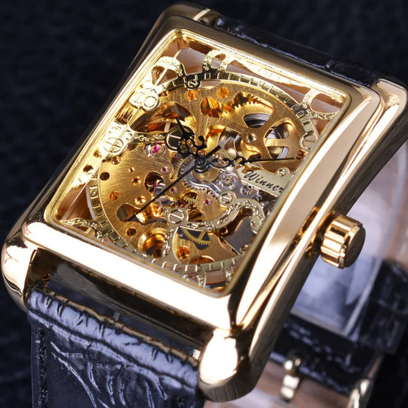 Swiss Mechanical Skeleton Watch