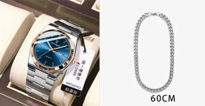 SlimLine Waterproof Quartz Watch Ideal Gift Item