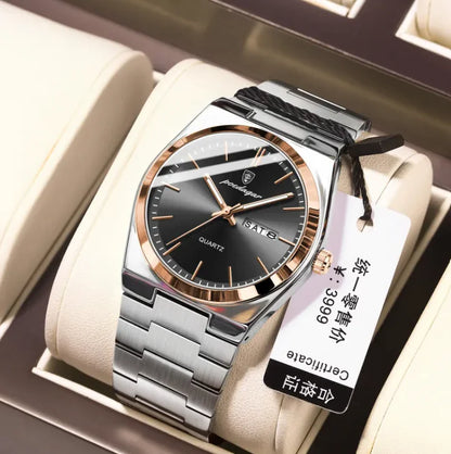 SlimLine Waterproof Quartz Watch Ideal Gift Item