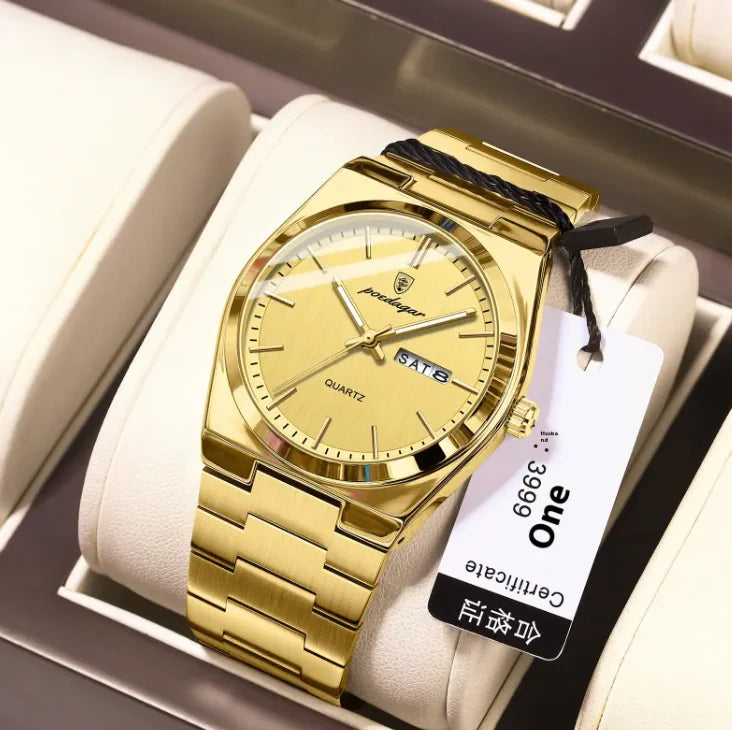 SlimLine Waterproof Quartz Watch Ideal Gift Item