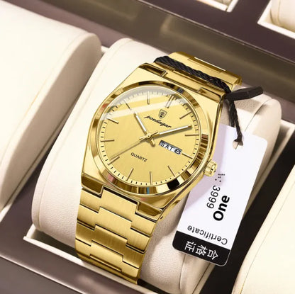 SlimLine Waterproof Quartz Watch Ideal Gift Item