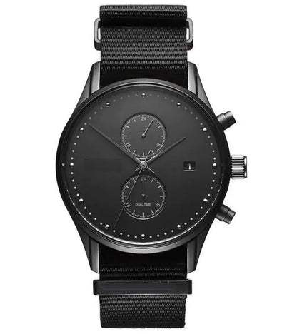 Fashionable Men's Quartz Watch with Calendar Feature
