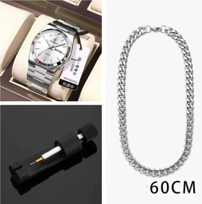 SlimLine Waterproof Quartz Watch Ideal Gift Item