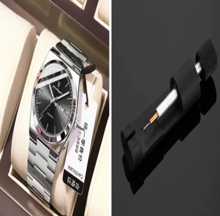 SlimLine Waterproof Quartz Watch Ideal Gift Item