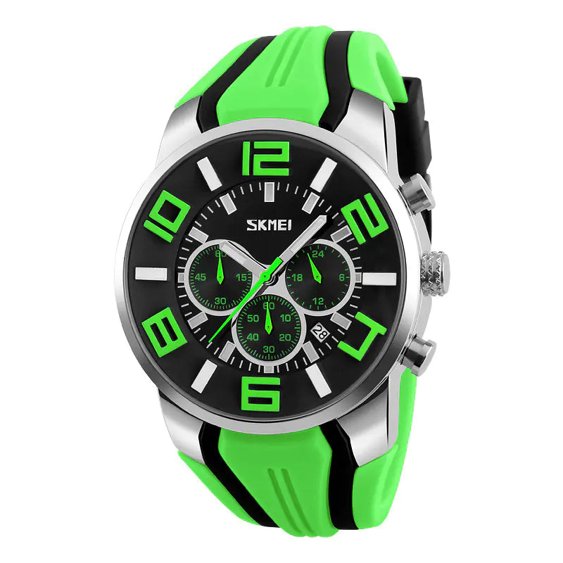 Men's Waterproof Quartz Watch with Calendar Feature Best travel watches for men.