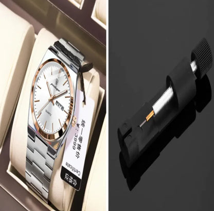 SlimLine Waterproof Quartz Watch Ideal Gift Item