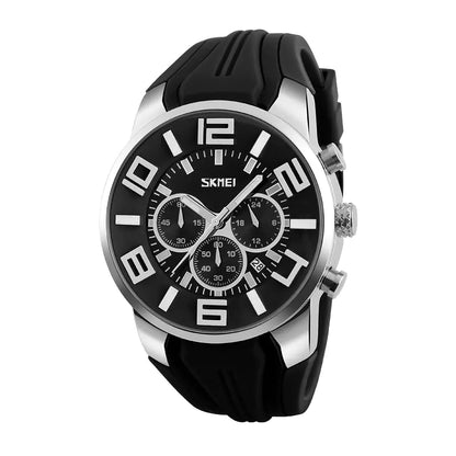 Men's Waterproof Quartz Watch with Calendar Feature Best travel watches for men.