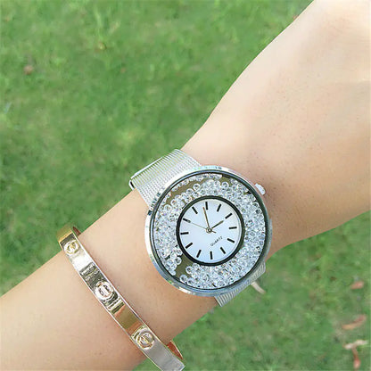 Elegant Simplicity Rhinestone Women's Quartz Watch for Party Gift