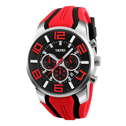 Men's Waterproof Quartz Watch with Calendar Feature Best travel watches for men.