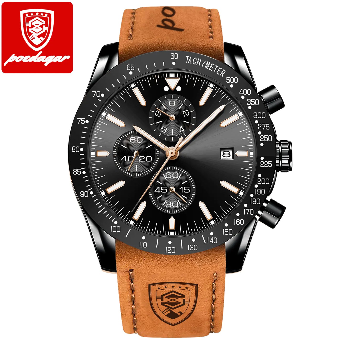 Swiss Brand Multifunctional Waterproof Men's Watch