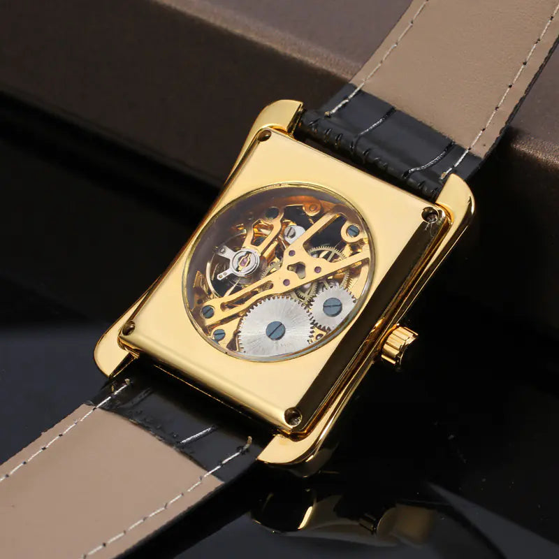Swiss Mechanical Skeleton Watch