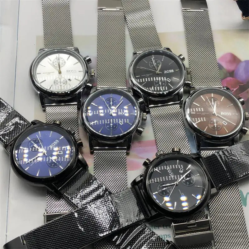 2019 Swiss Boss Men's Multi-Function Quartz Watch