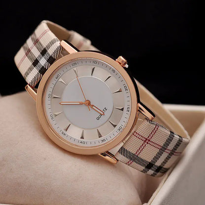 Trendy Watch with Markings Ideal Gift Item