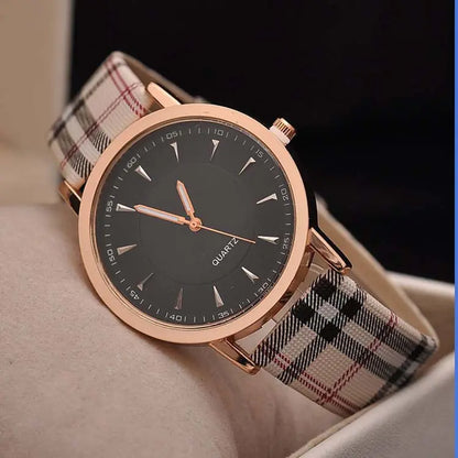 Trendy Watch with Markings Ideal Gift Item