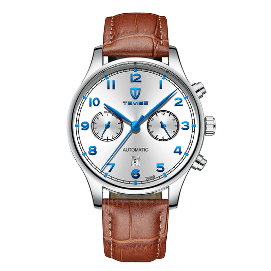 Men's Automatic Mechanical Trend Watch with Belt