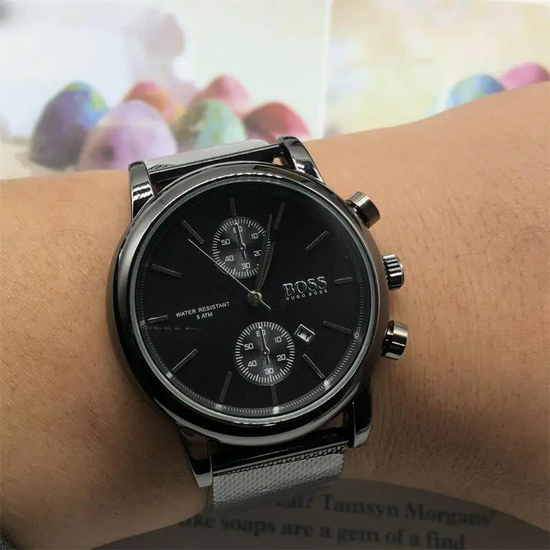 2019 Swiss Boss Men's Multi-Function Quartz Watch