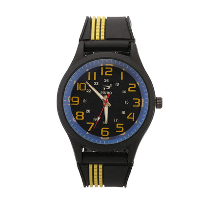 Men's Quartz Watch with Large Dial - Casual Sports Style