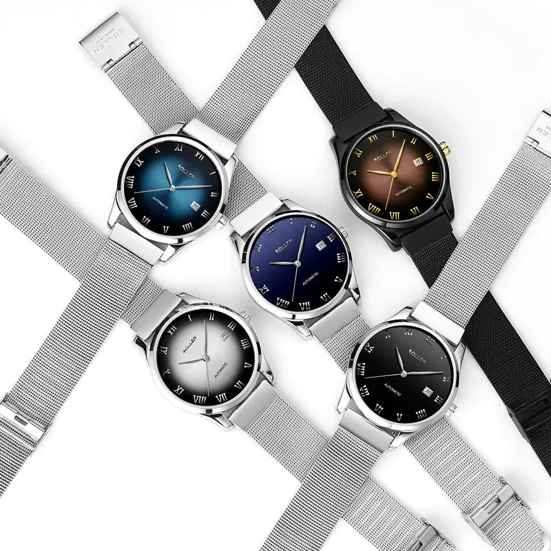 Fashion Swiss Men's Waterproof Automatic Mechanical Watch