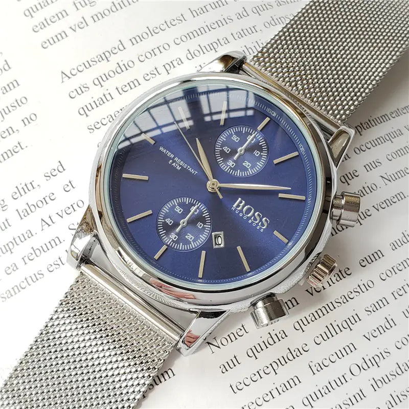 2019 Swiss Boss Men's Multi-Function Quartz Watch