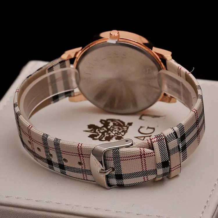 Trendy Watch with Markings Ideal Gift Item