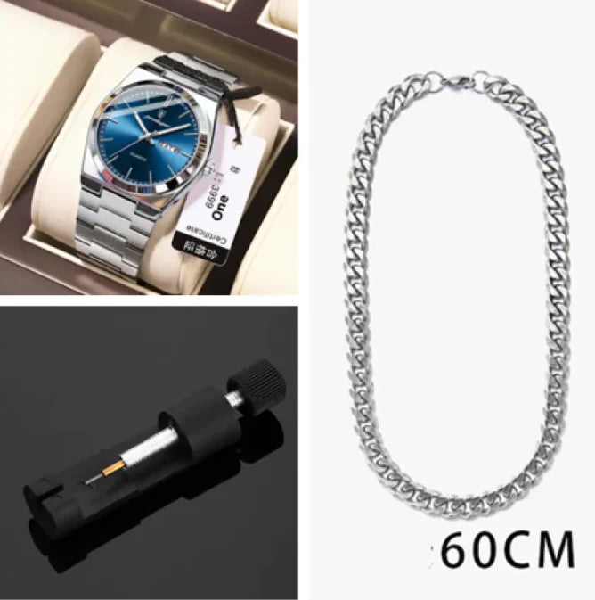 SlimLine Waterproof Quartz Watch Ideal Gift Item