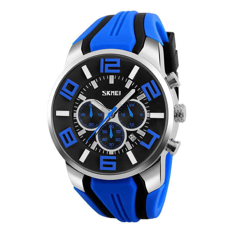 Men's Waterproof Quartz Watch with Calendar Feature Best travel watches for men.