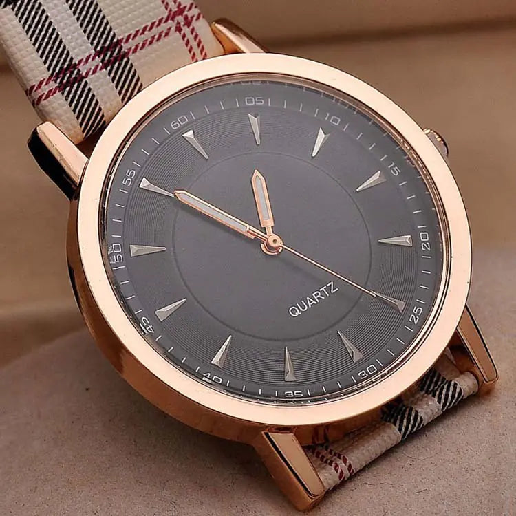 Trendy Watch with Markings Ideal Gift Item
