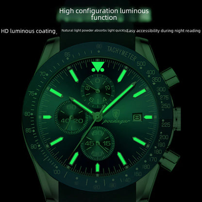 Swiss Brand Multifunctional Waterproof Men's Watch