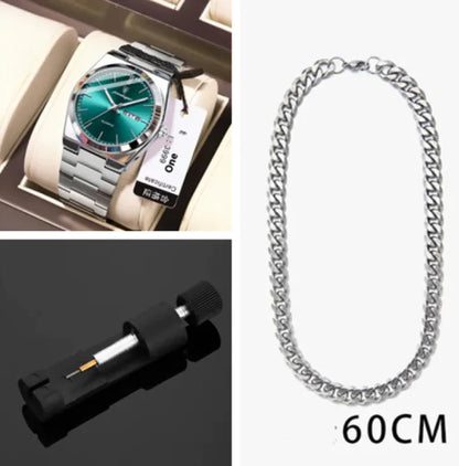 SlimLine Waterproof Quartz Watch Ideal Gift Item