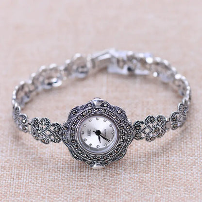 Wholesale 925 Silver Vintage Women's Thai Watch