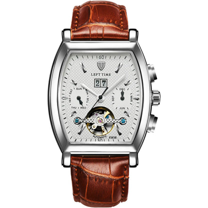 Tourbillon Watch, Multifunctional Waterproof Automatic Men's