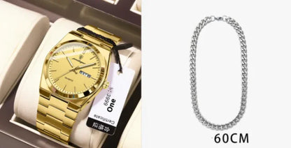 SlimLine Waterproof Quartz Watch Ideal Gift Item