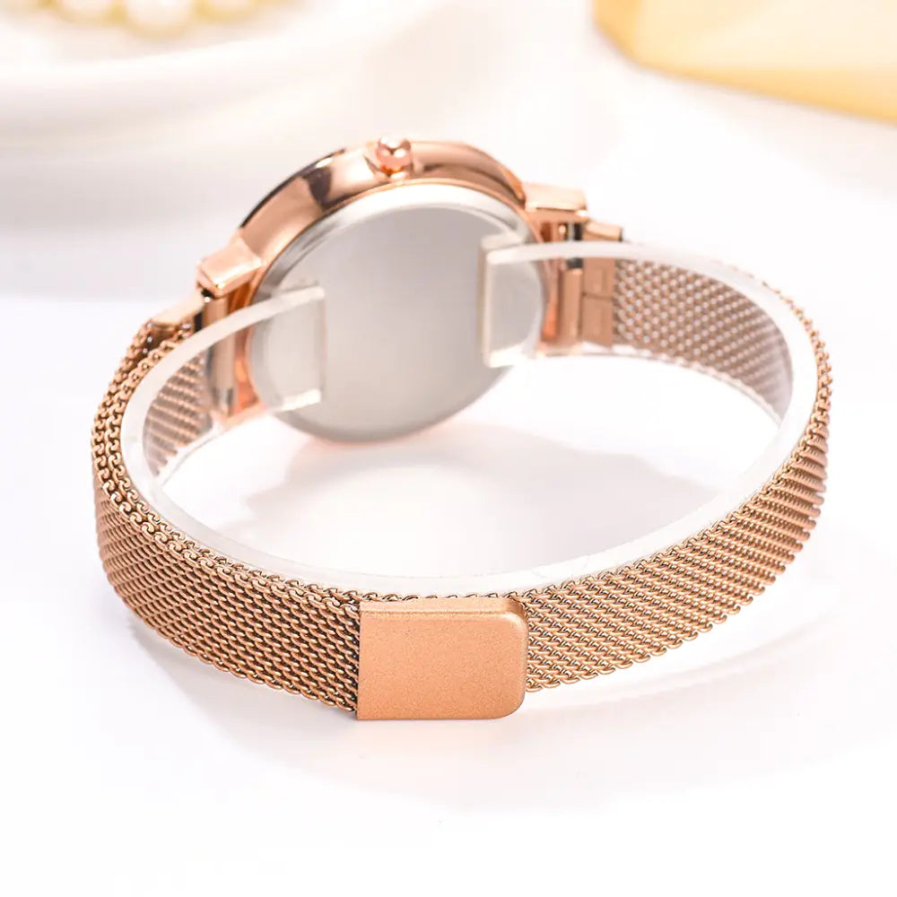 Vibrant Style Sand Rolling Ball Women's Watch Ideal for Gifts