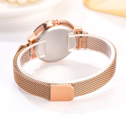 Vibrant Style Sand Rolling Ball Women's Watch Ideal for Gifts
