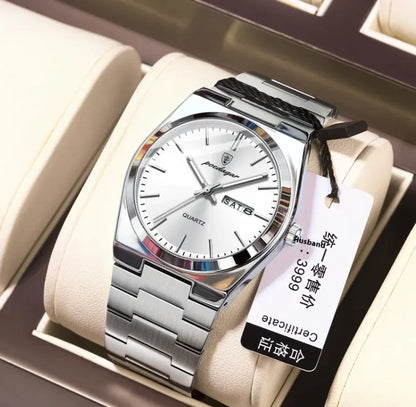 SlimLine Waterproof Quartz Watch Ideal Gift Item