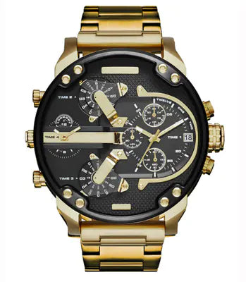 Large Dial Casual Quartz Watch