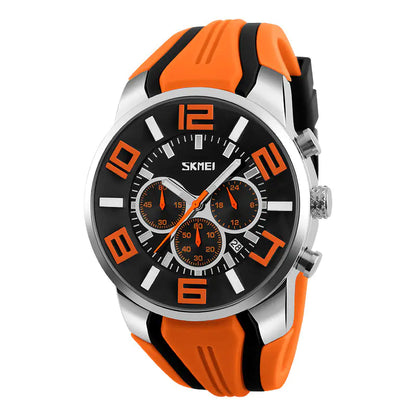 Men's Waterproof Quartz Watch with Calendar Feature Best travel watches for men.