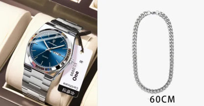 SlimLine Waterproof Quartz Watch Ideal Gift Item